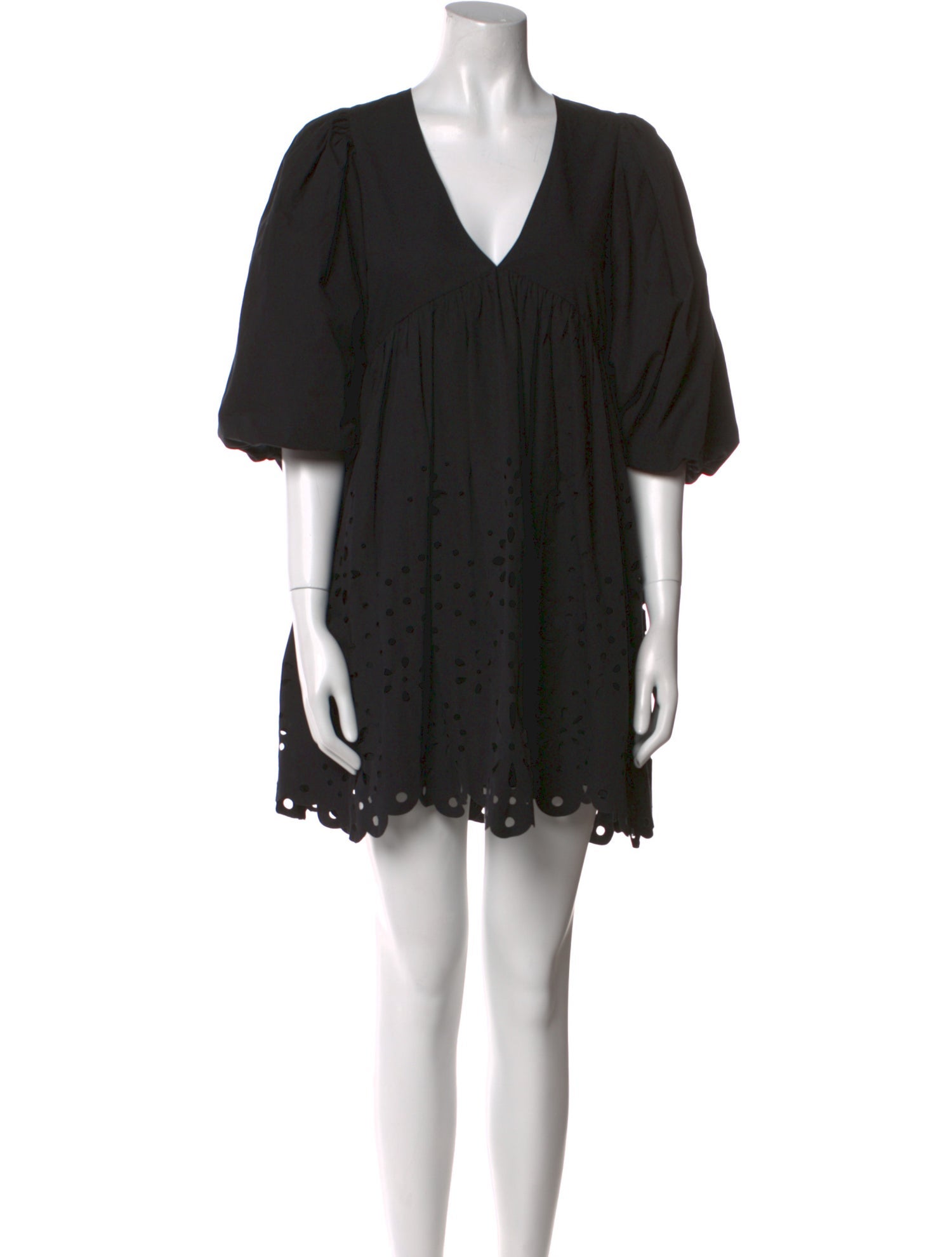 RHODE V-Neck Mini Dress