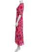 RHODE Floral Print Long Dress