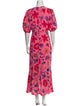 RHODE Floral Print Long Dress