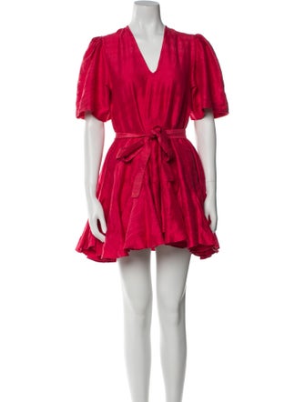 RHODE Silk Mini Dress