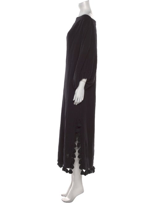 RHODE Bateau Neckline Long Dress