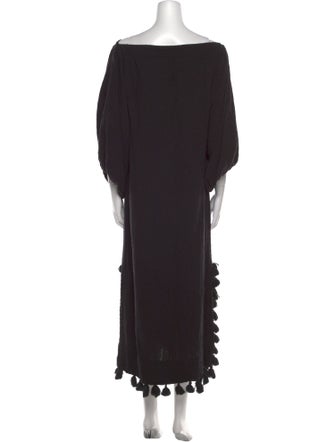 RHODE Bateau Neckline Long Dress