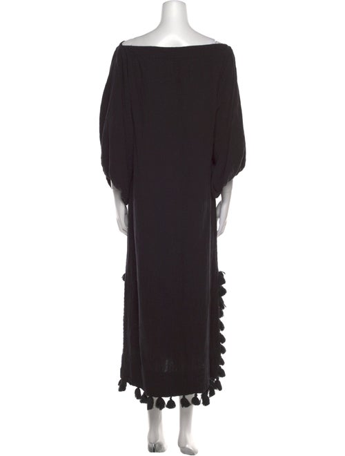 RHODE Bateau Neckline Long Dress