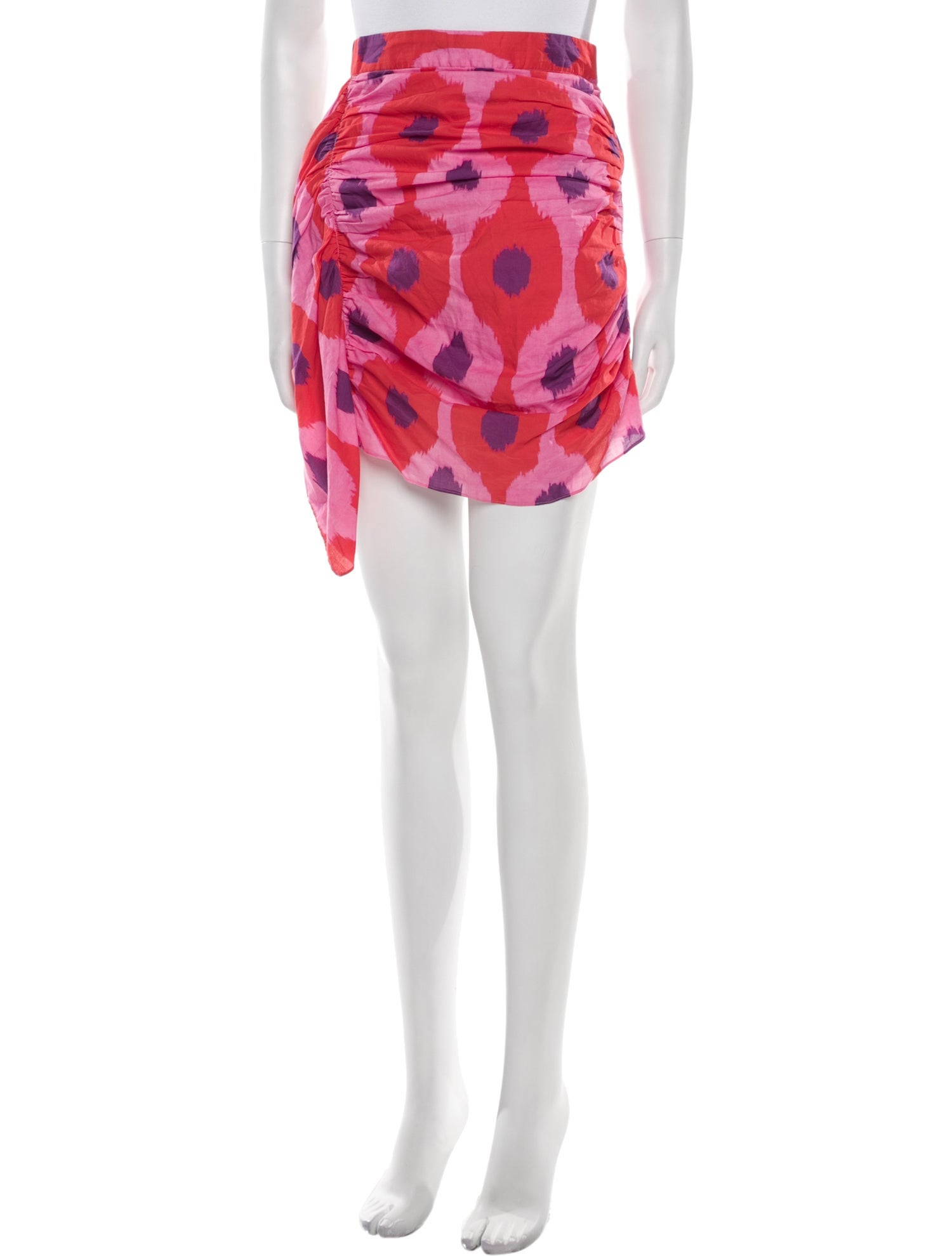 RHODE Printed Mini Skirt