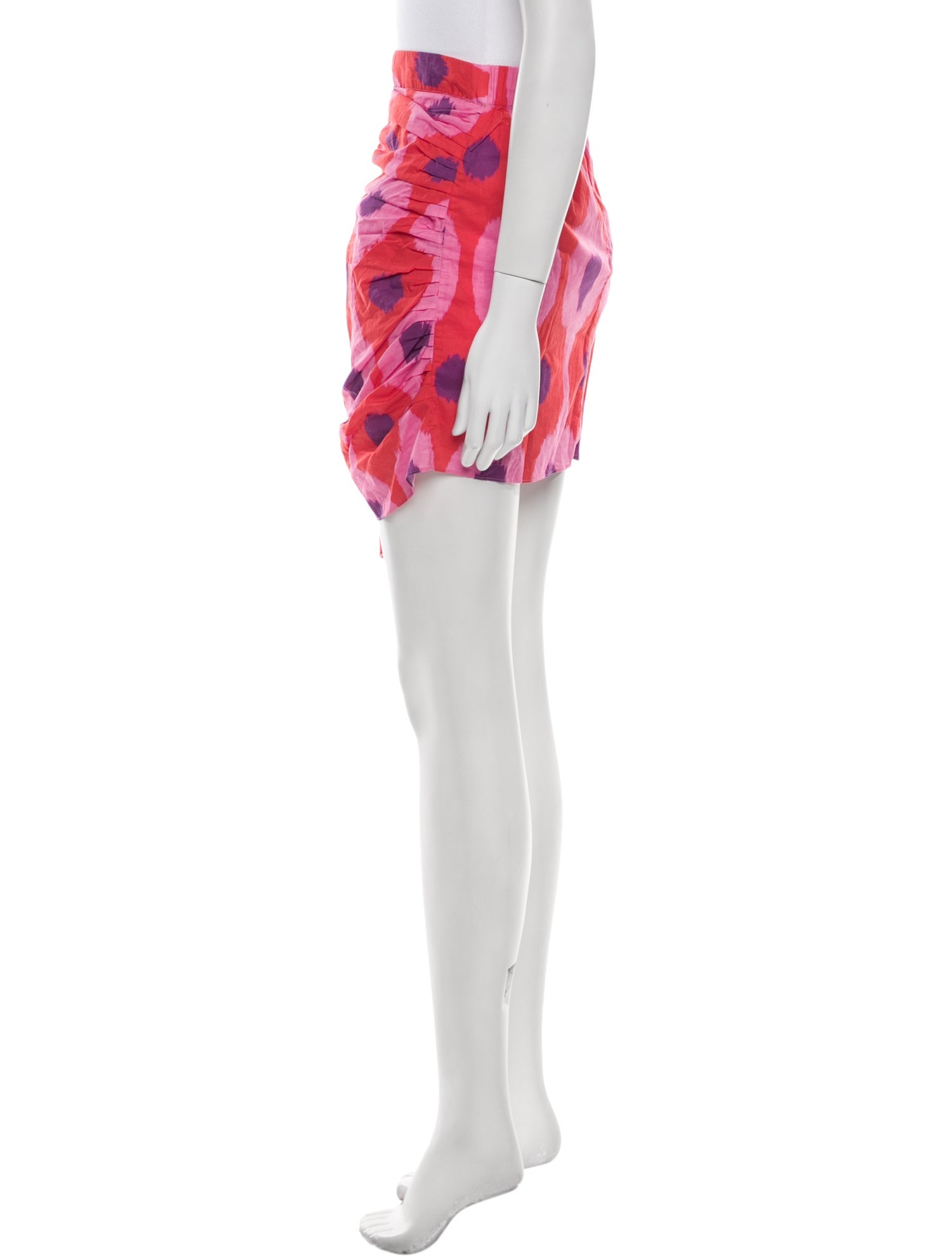 RHODE Printed Mini Skirt