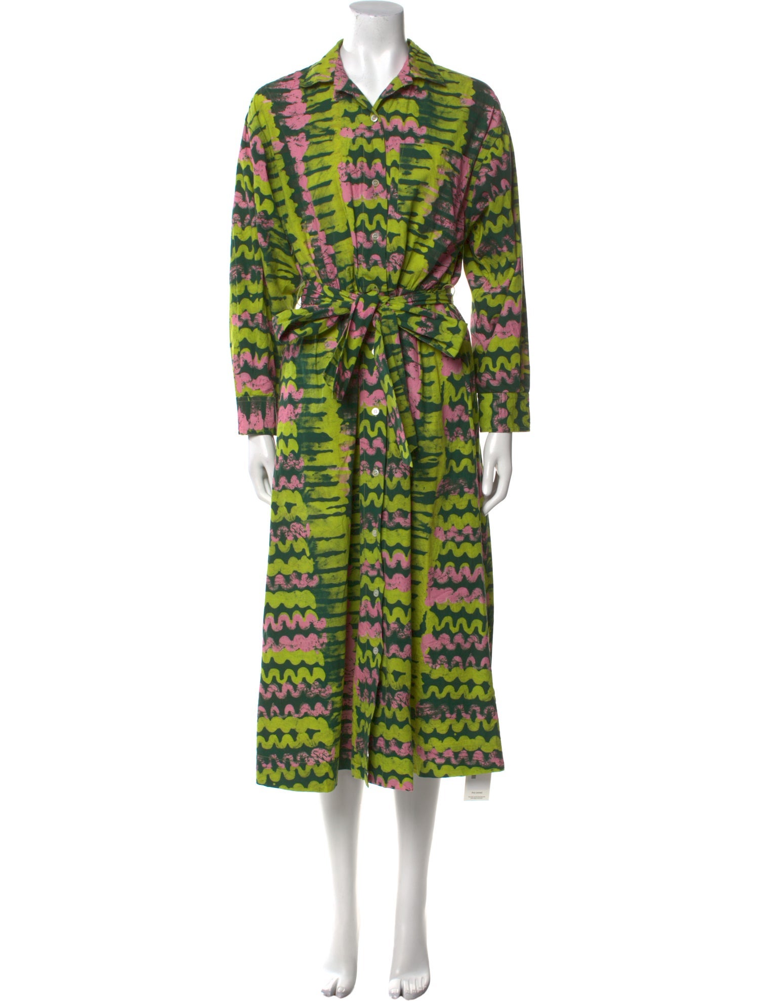 RHODE Printed Long Dress