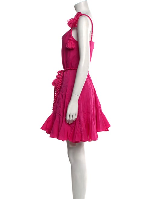 RHODE Square Neckline Mini Dress