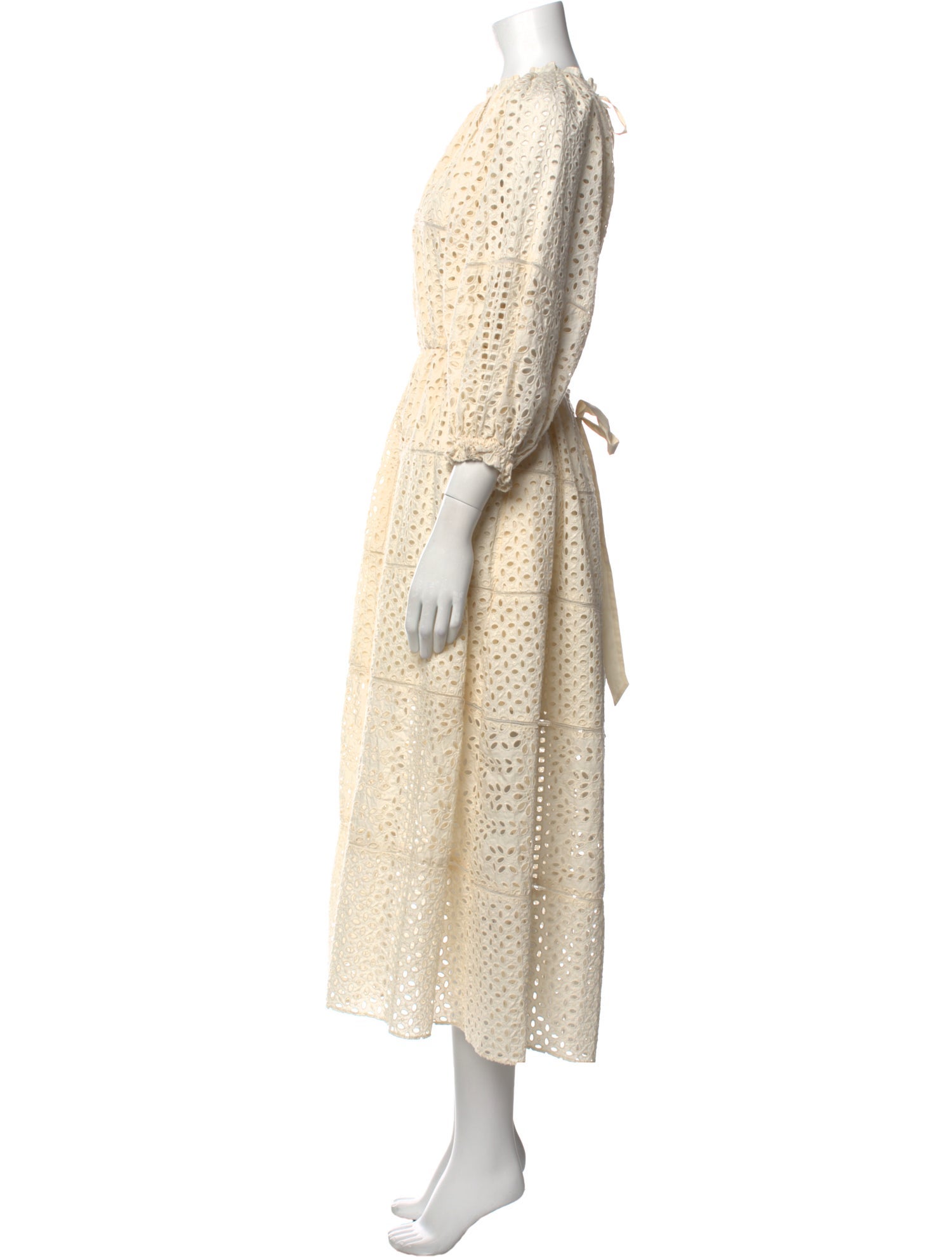 RHODE Crew Neck Long Dress