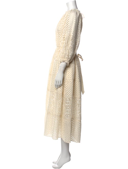 RHODE Crew Neck Long Dress