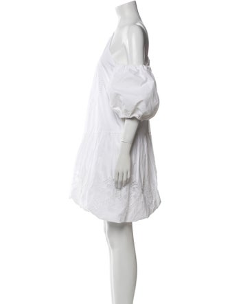 RHODE One-Shoulder Mini Dress