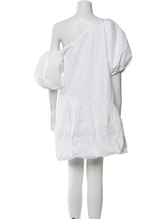 RHODE One-Shoulder Mini Dress