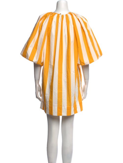 RHODE Striped Mini Dress