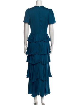 RHODE Crew Neck Long Dress