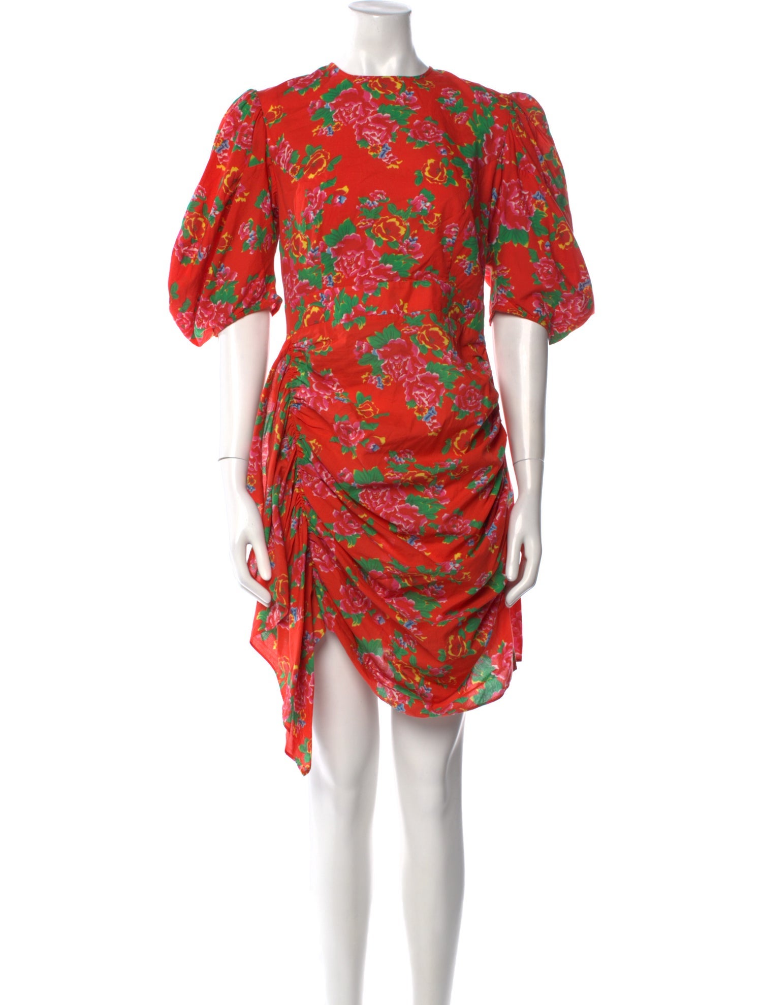 RHODE Printed Knee-Length Dress