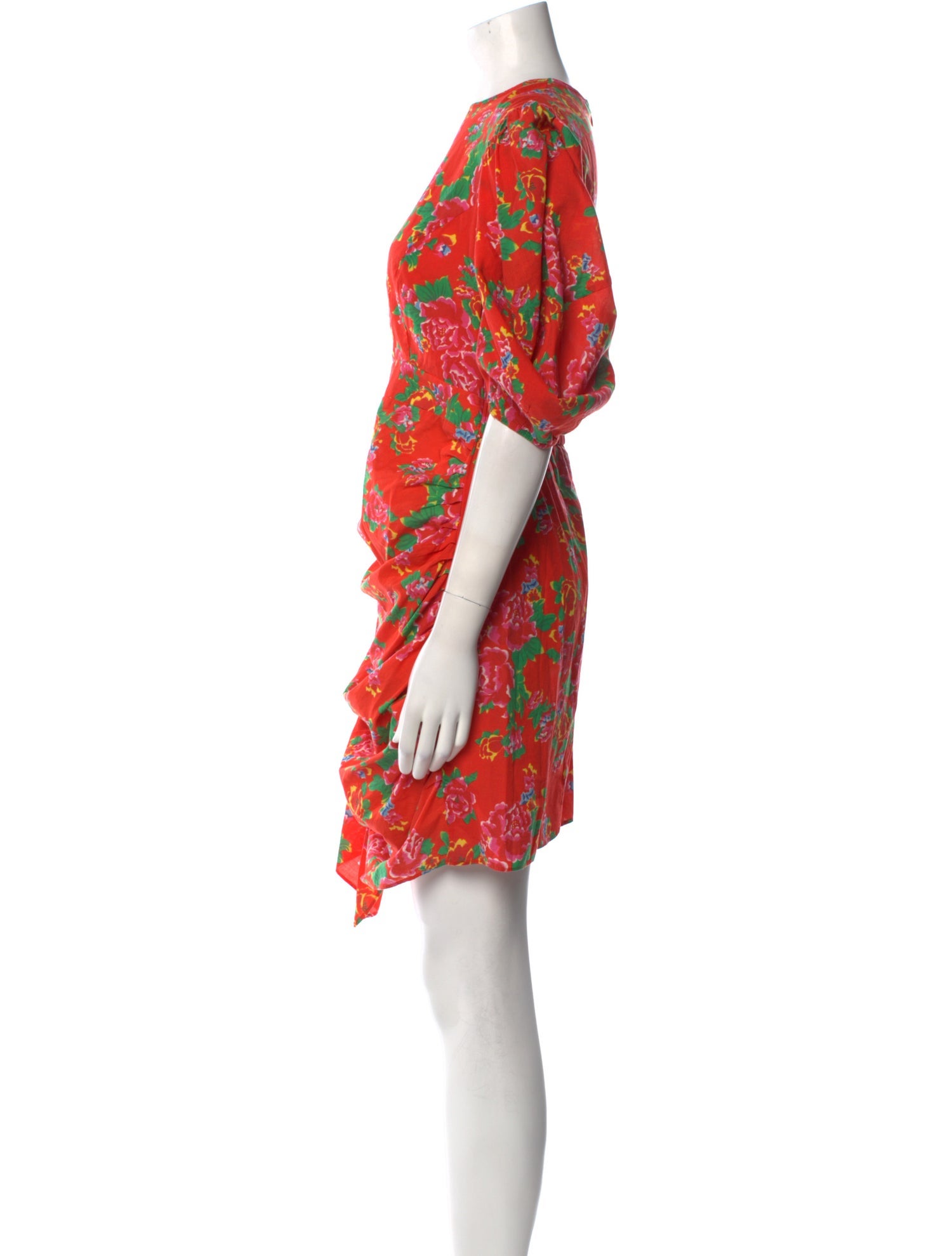 RHODE Printed Knee-Length Dress