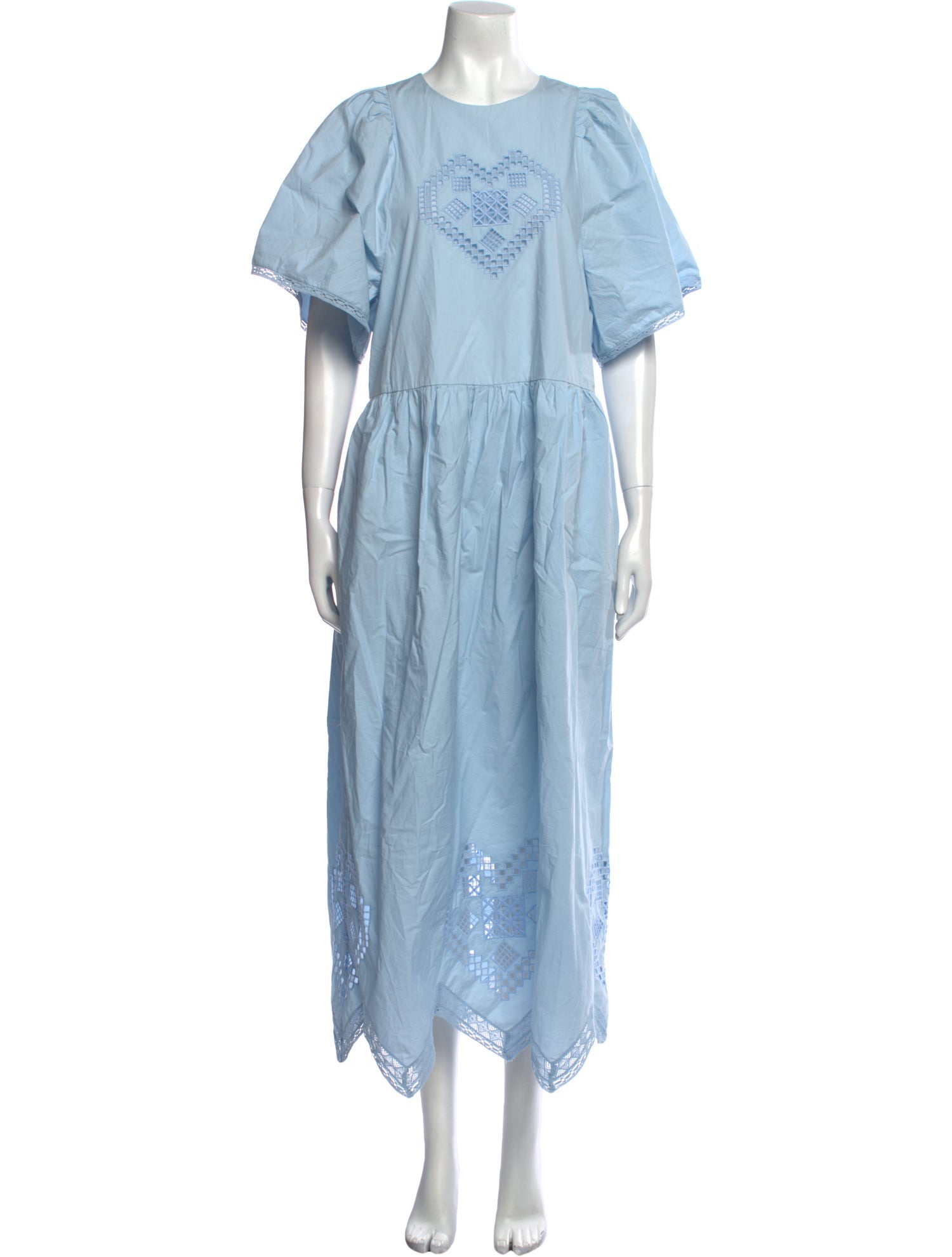 RHODE Crew Neck Midi Length Dress w/ Tags