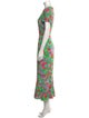 RHODE Floral Print Long Dress