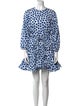 RHODE Polka Dot Print Mini Dress