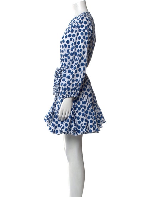 RHODE Polka Dot Print Mini Dress