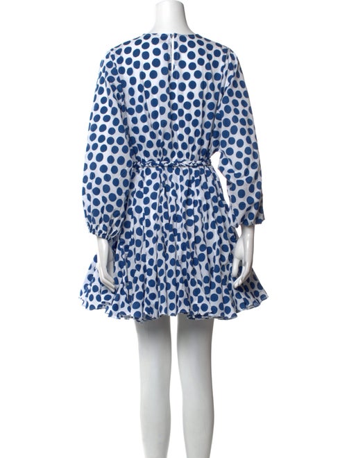 RHODE Polka Dot Print Mini Dress