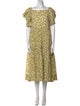 RHODE Floral Print Long Dress