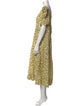 RHODE Floral Print Long Dress