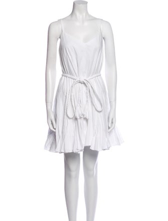 RHODE V-Neck Mini Dress