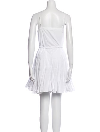 RHODE V-Neck Mini Dress