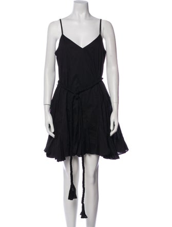 RHODE V-Neck Mini Dress