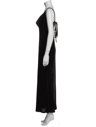 RHODE Cowl Neck Long Dress
