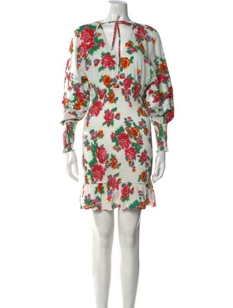 RHODE Printed Mini Dress