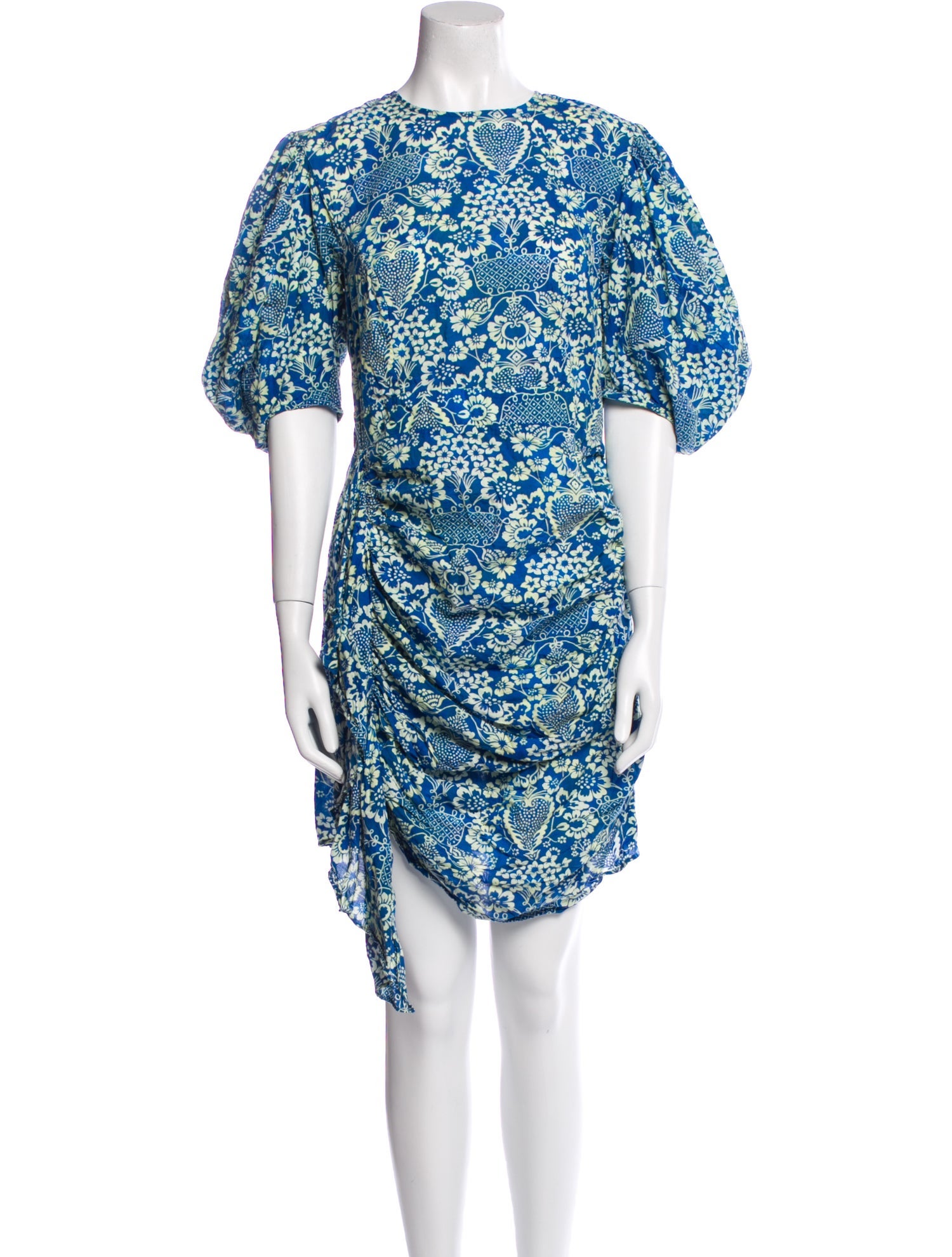 RHODE Floral Print Knee-Length Dress