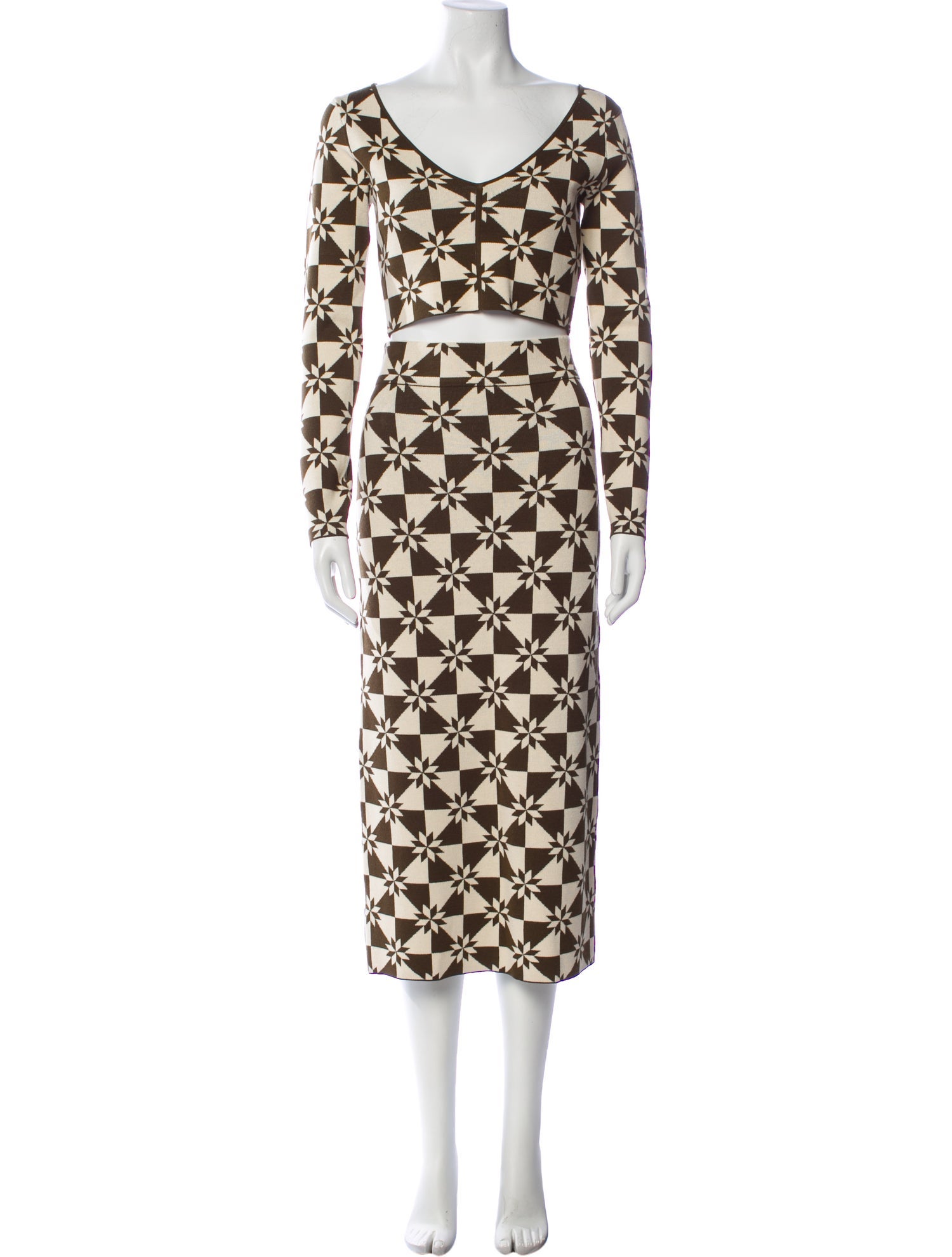 RHODE Printed Skirt Set