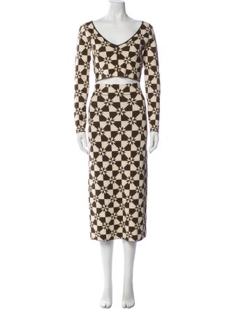 RHODE Printed Skirt Set