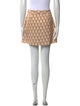 RHODE Printed Mini Skirt