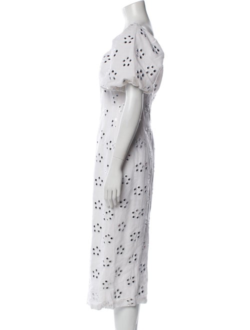 RHODE Printed Long Dress