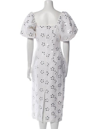 RHODE Printed Long Dress