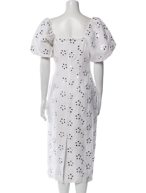 RHODE Printed Long Dress