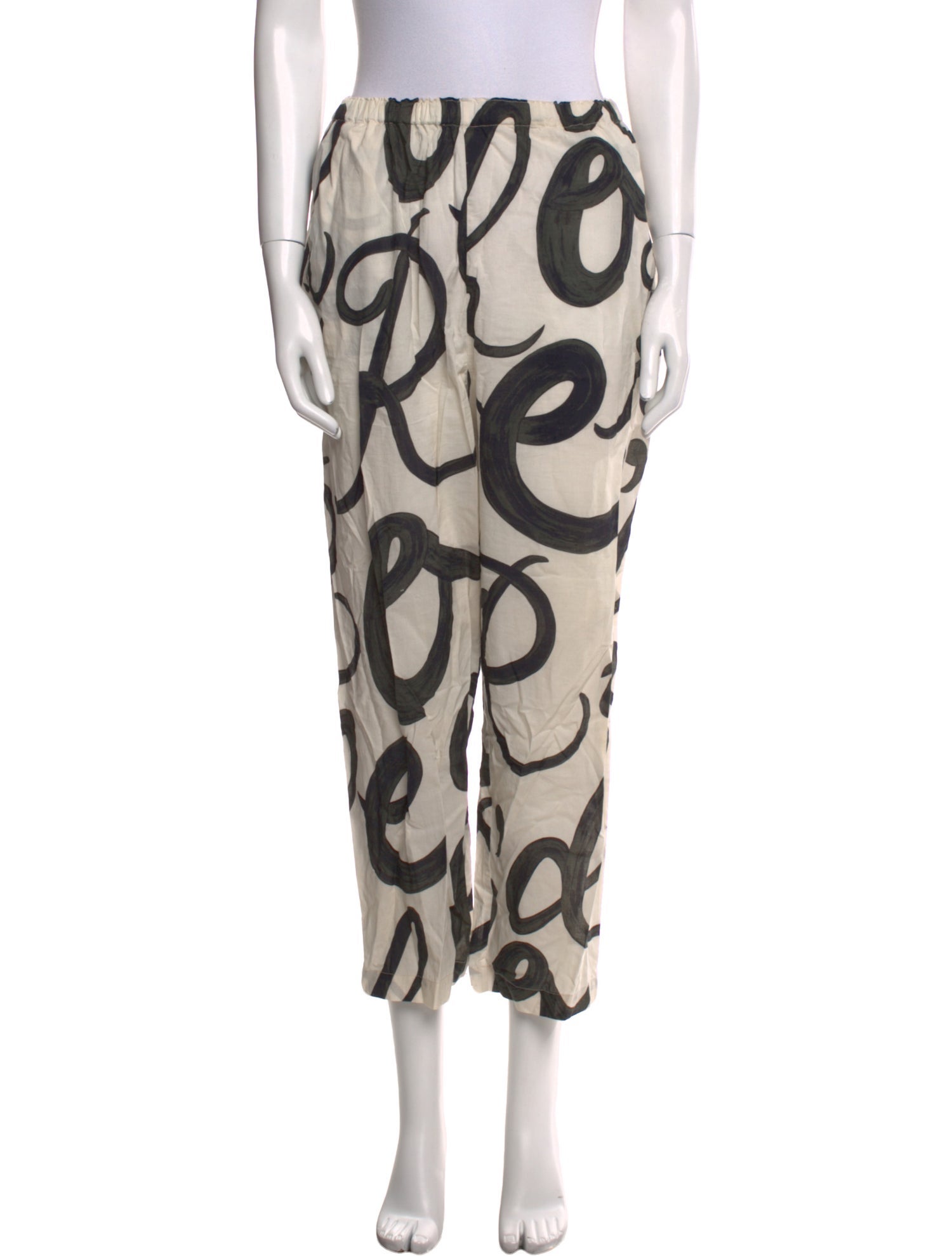 RHODE Printed Skinny Leg Pants