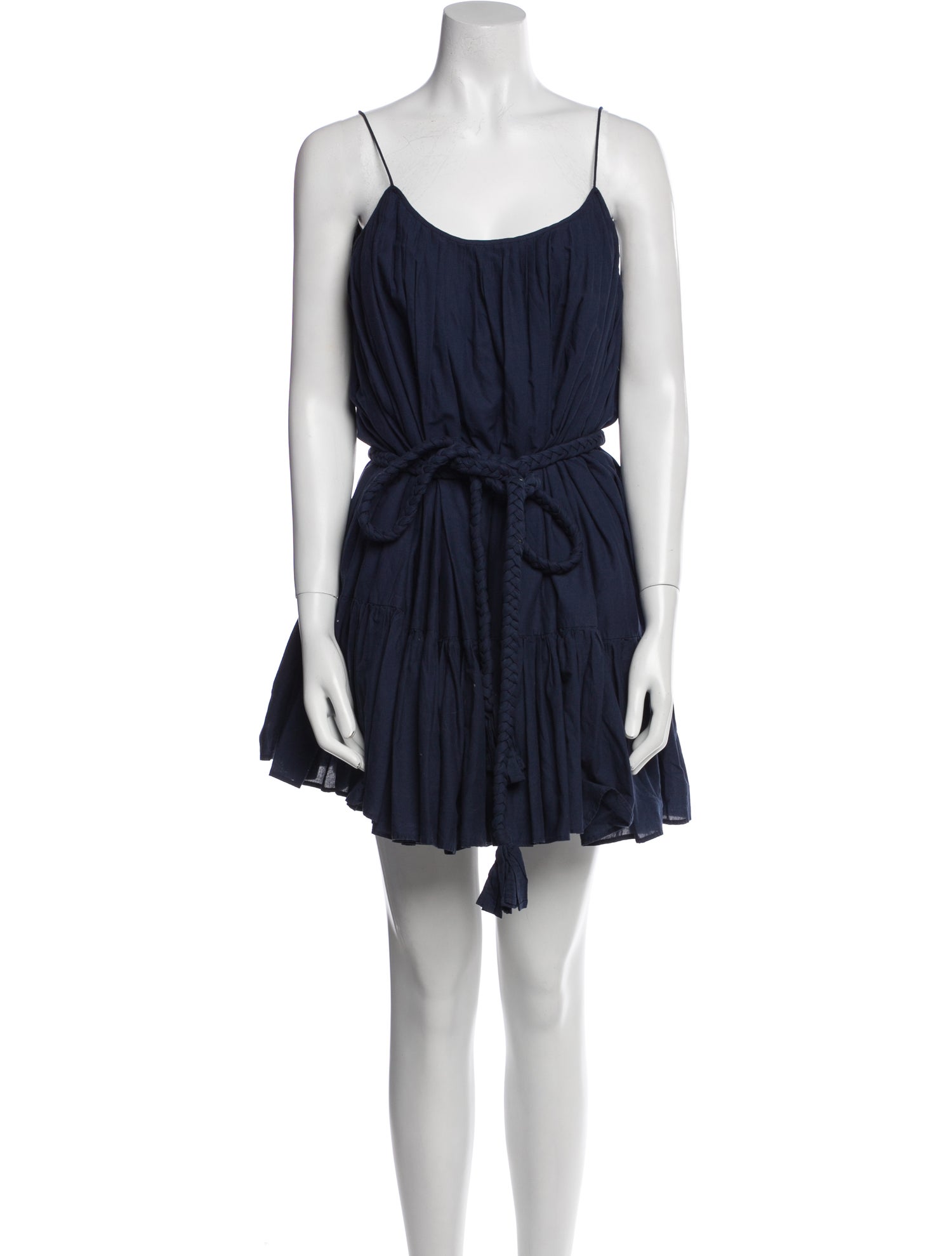 RHODE Scoop Neck Mini Dress