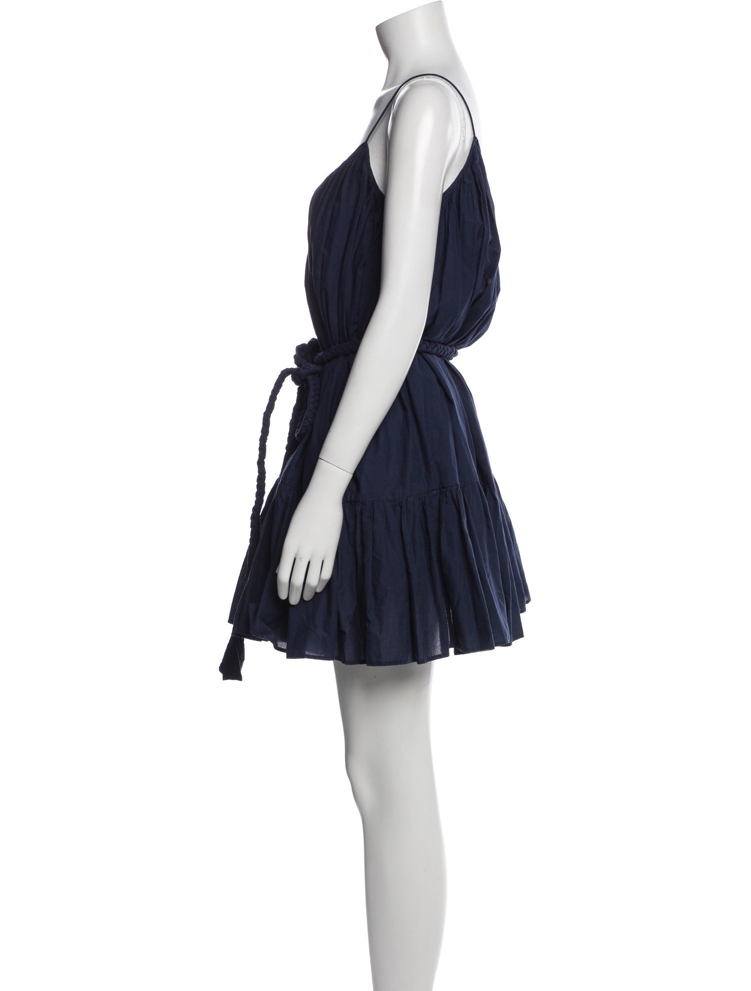 RHODE Scoop Neck Mini Dress