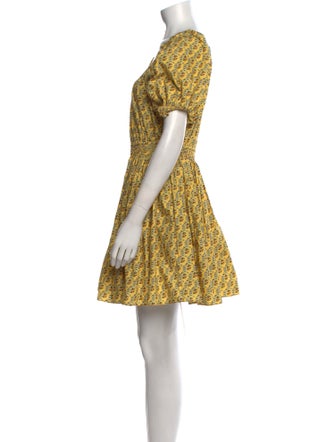 RHODE Printed Mini Dress