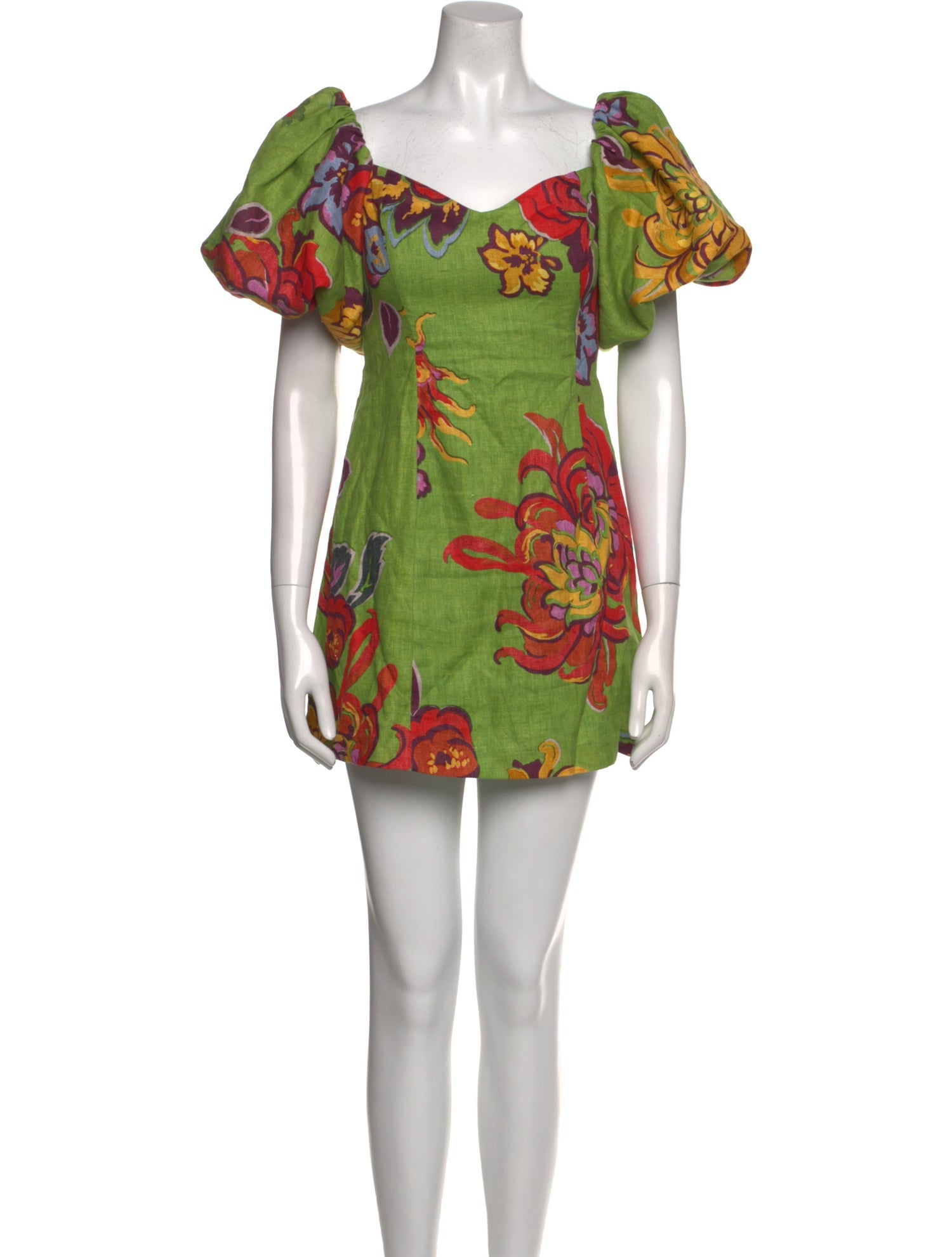 RHODE Linen Mini Dress