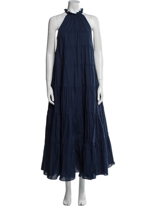 RHODE Halterneck Long Dress