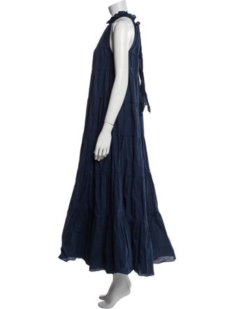 RHODE Halterneck Long Dress