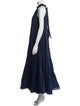 RHODE Halterneck Long Dress