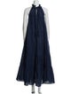 RHODE Halterneck Long Dress