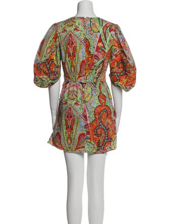 RHODE Printed Mini Dress