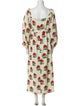 RHODE Floral Print Long Dress
