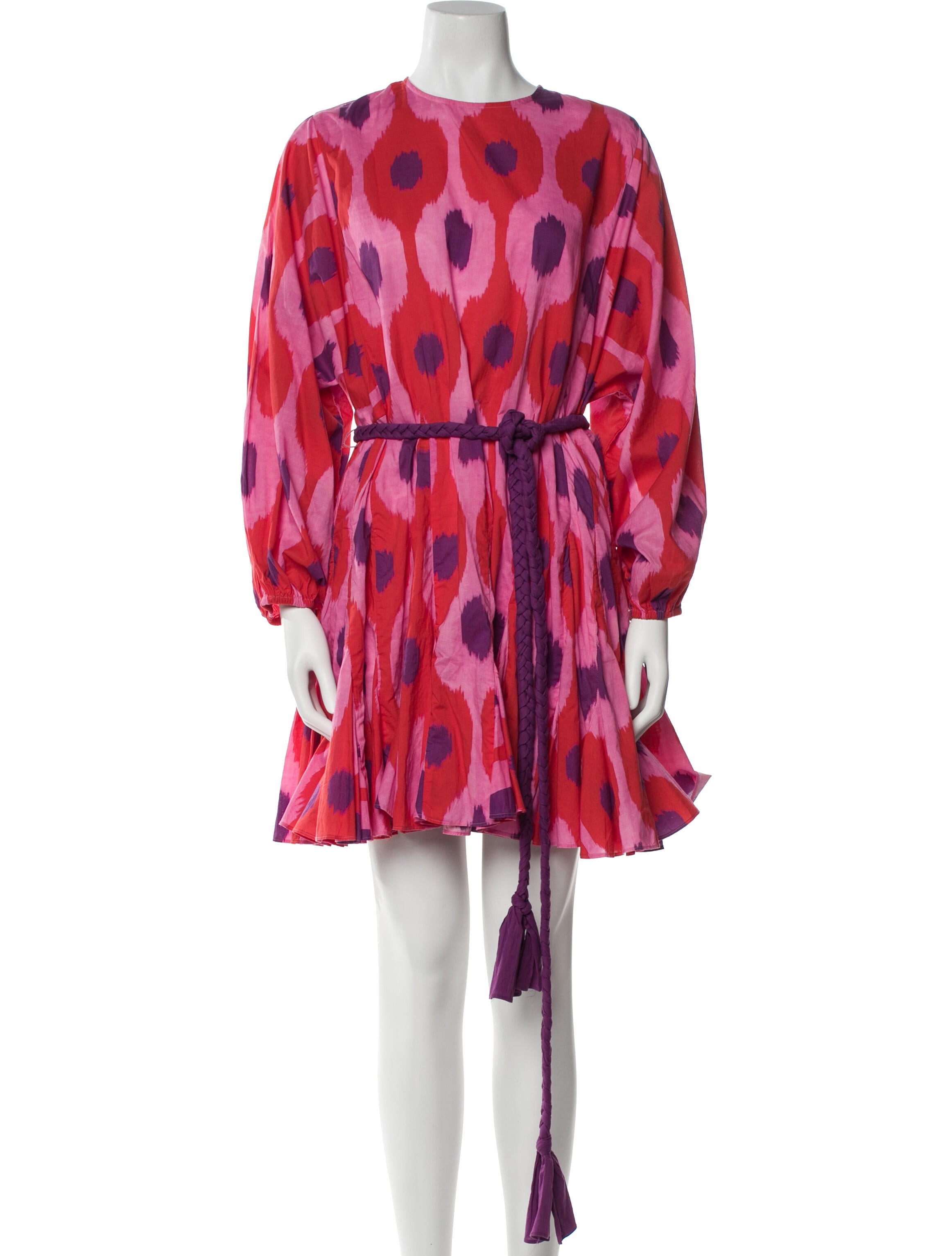 RHODE Printed Knee-Length Dress